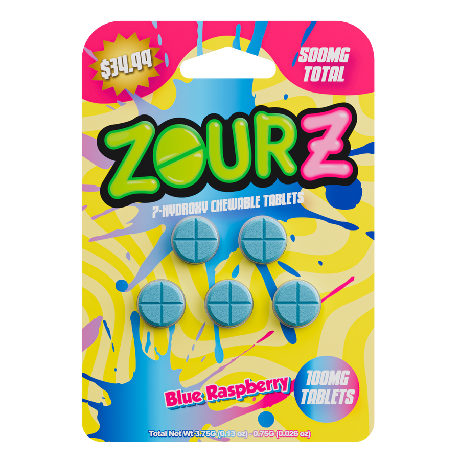 ZOURZ HYDROXY BLUE RASPBERRY