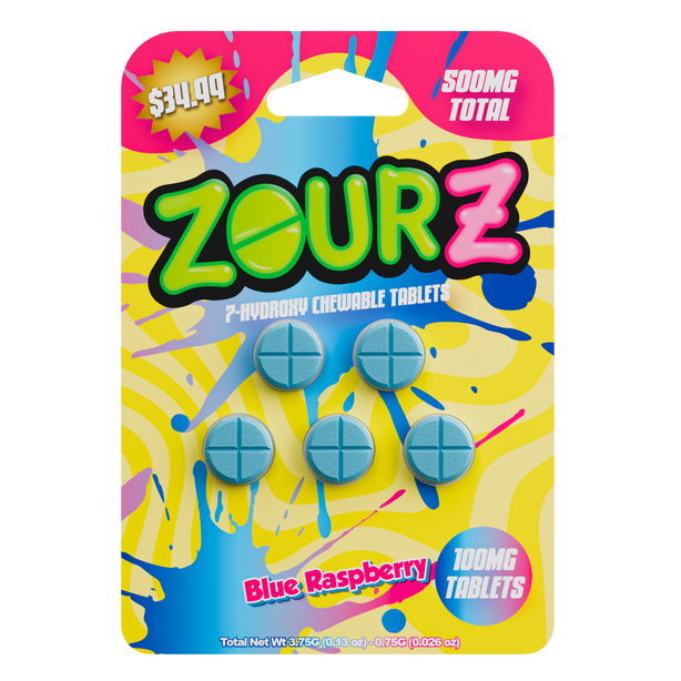 ZOURZ HYDROXY BLUE RASPBERRY