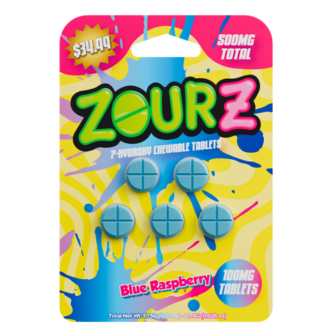 ZOURZ HYDROXY BLUE RASPBERRY