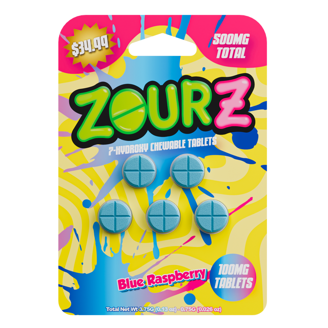 ZOURZ HYDROXY BLUE RASPBERRY