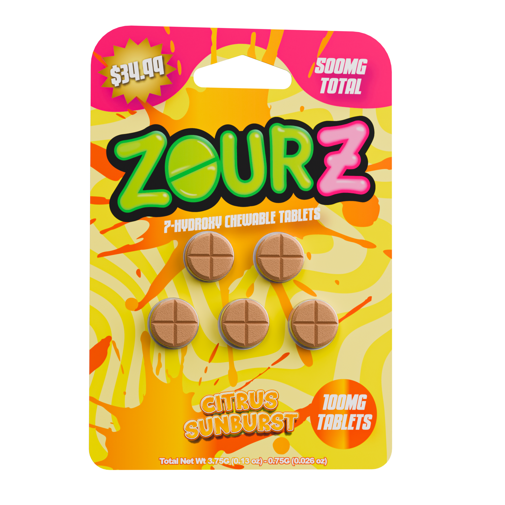 ZOURZ HYDROXY CITRUS SUNBURST