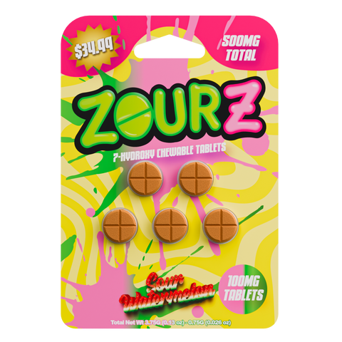 ZOURZ HYDROXY SOUR WATERMELON