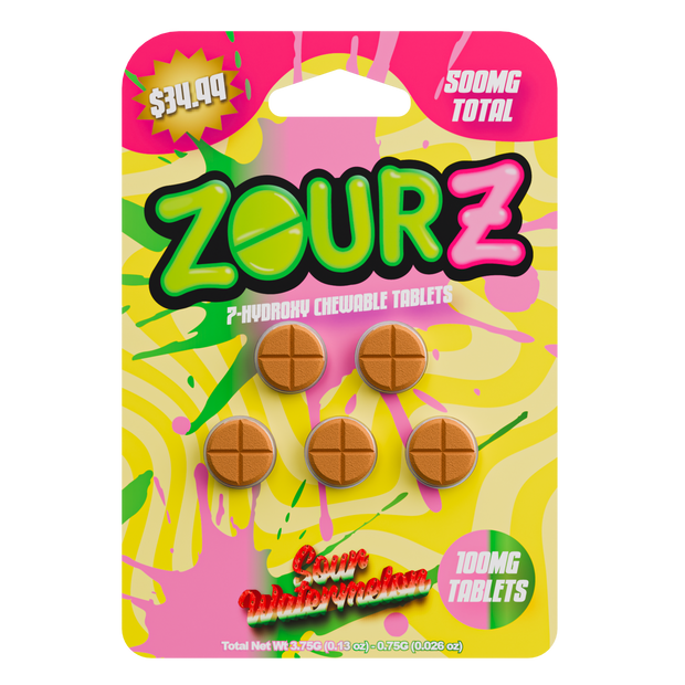 ZOURZ HYDROXY SOUR WATERMELON