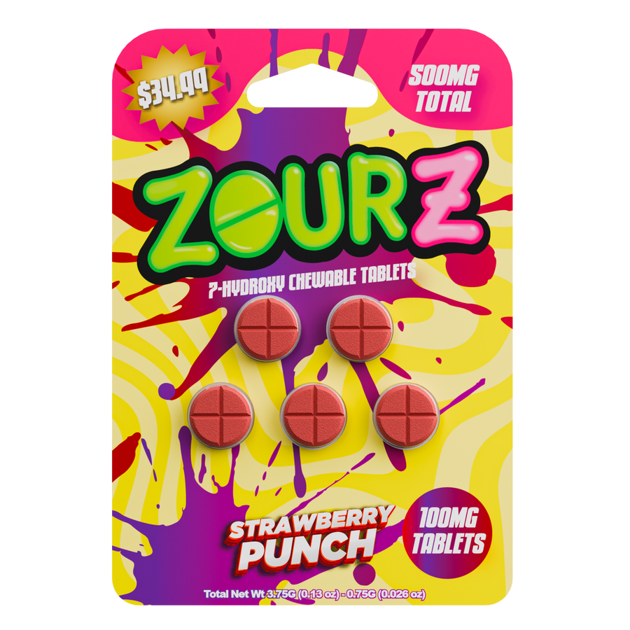 ZOURZ HYDROXY STRAWBERRY PUNCH
